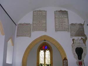 Chilcombe Plaques