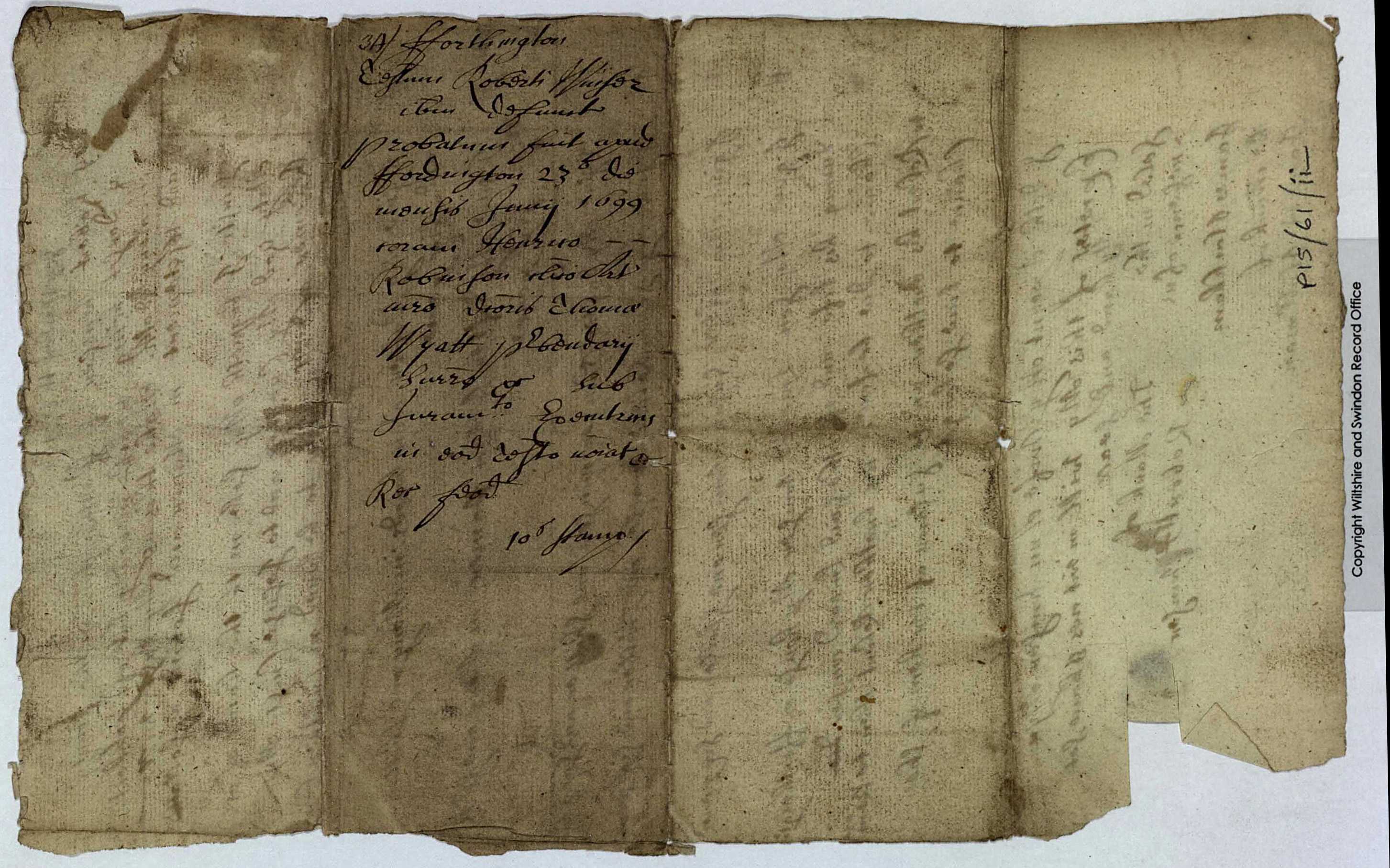 Will Robert Windsor 1684